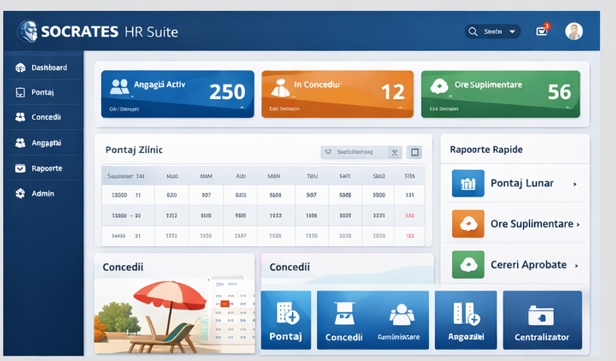 Dashboard SOCRATES HR Suite